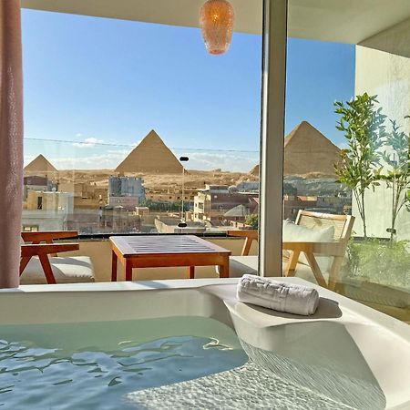Galaxy Pyramids View Inn Kafrat al Jabal Exterior photo