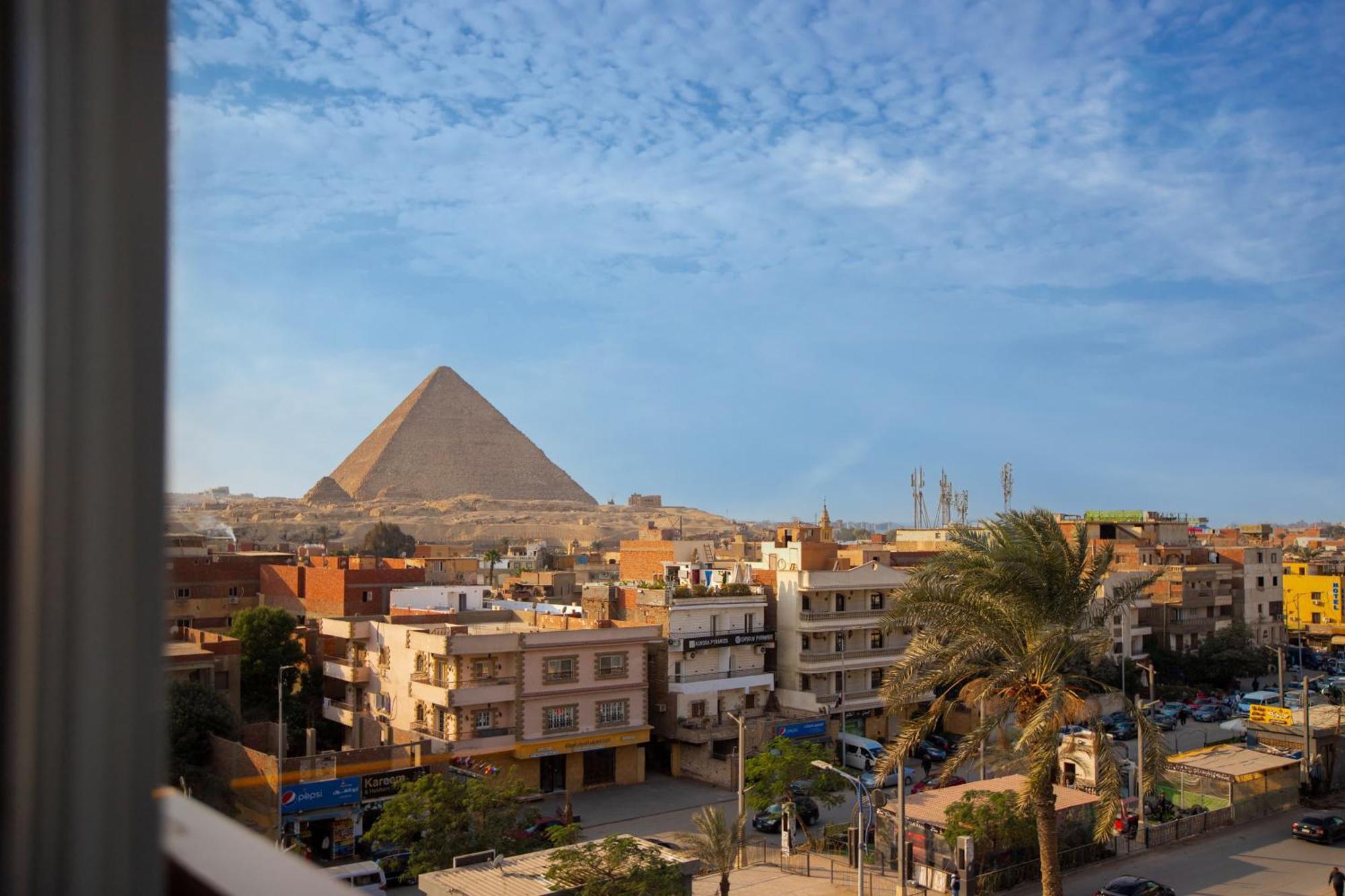 Galaxy Pyramids View Inn Kafrat al Jabal Exterior photo