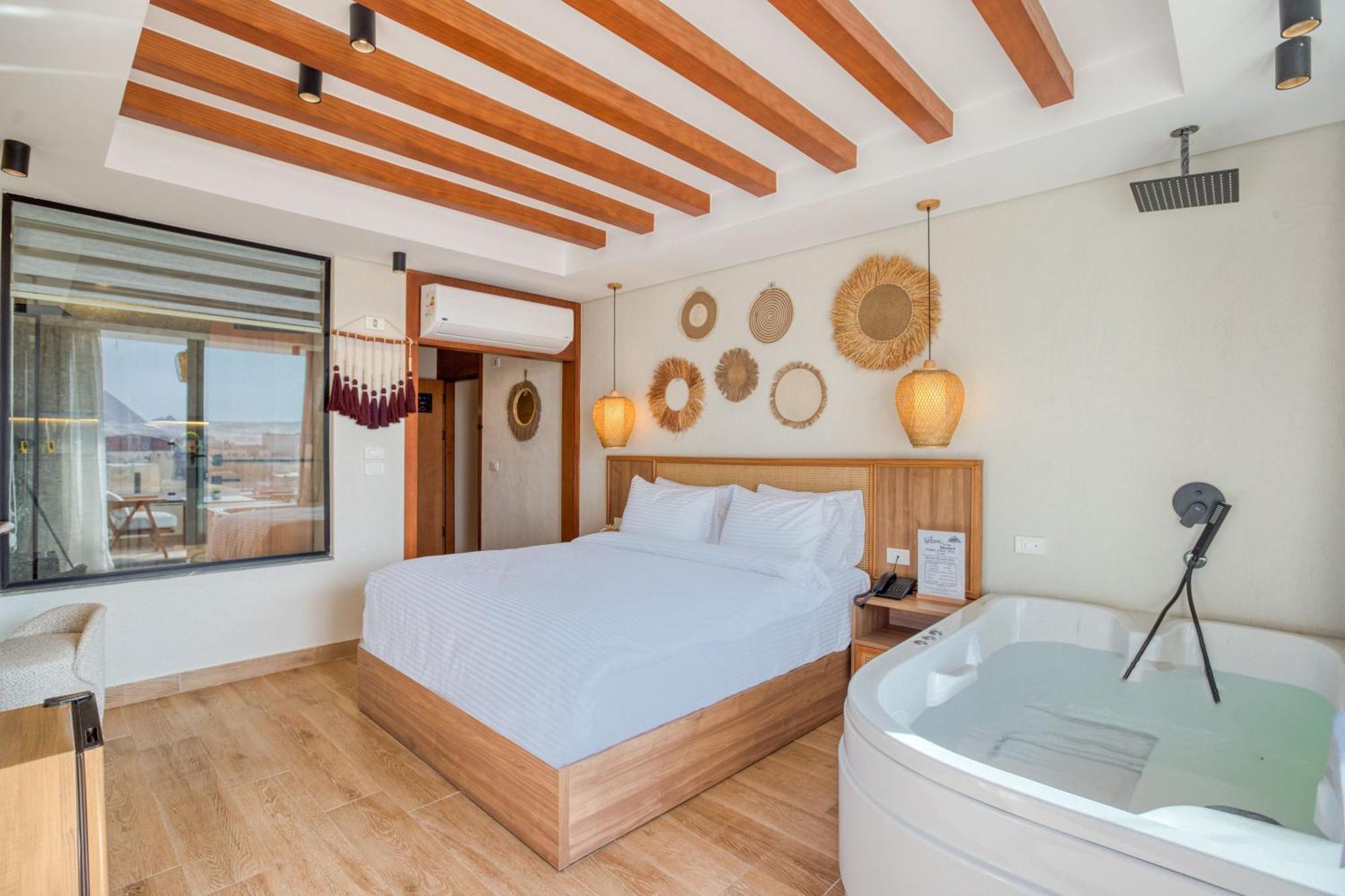 Galaxy Pyramids View Inn Kafrat al Jabal Exterior photo